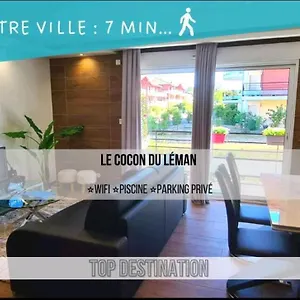 Appartement Le Cocon Du Léman 4 étoiles Netflix&mini-bar&parking Privé&balcon, Viry (Haute-Savoie)